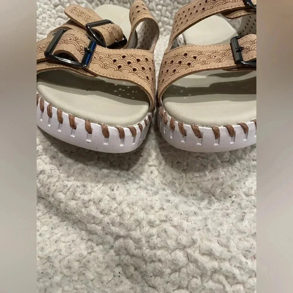 Ilse Jacobsen hornbaek tulip double band sandals - Picture 5 of 7